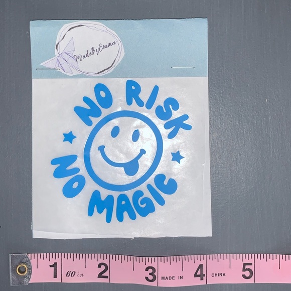 No Risk No Magic sticker 🪄 - Picture 2 of 3